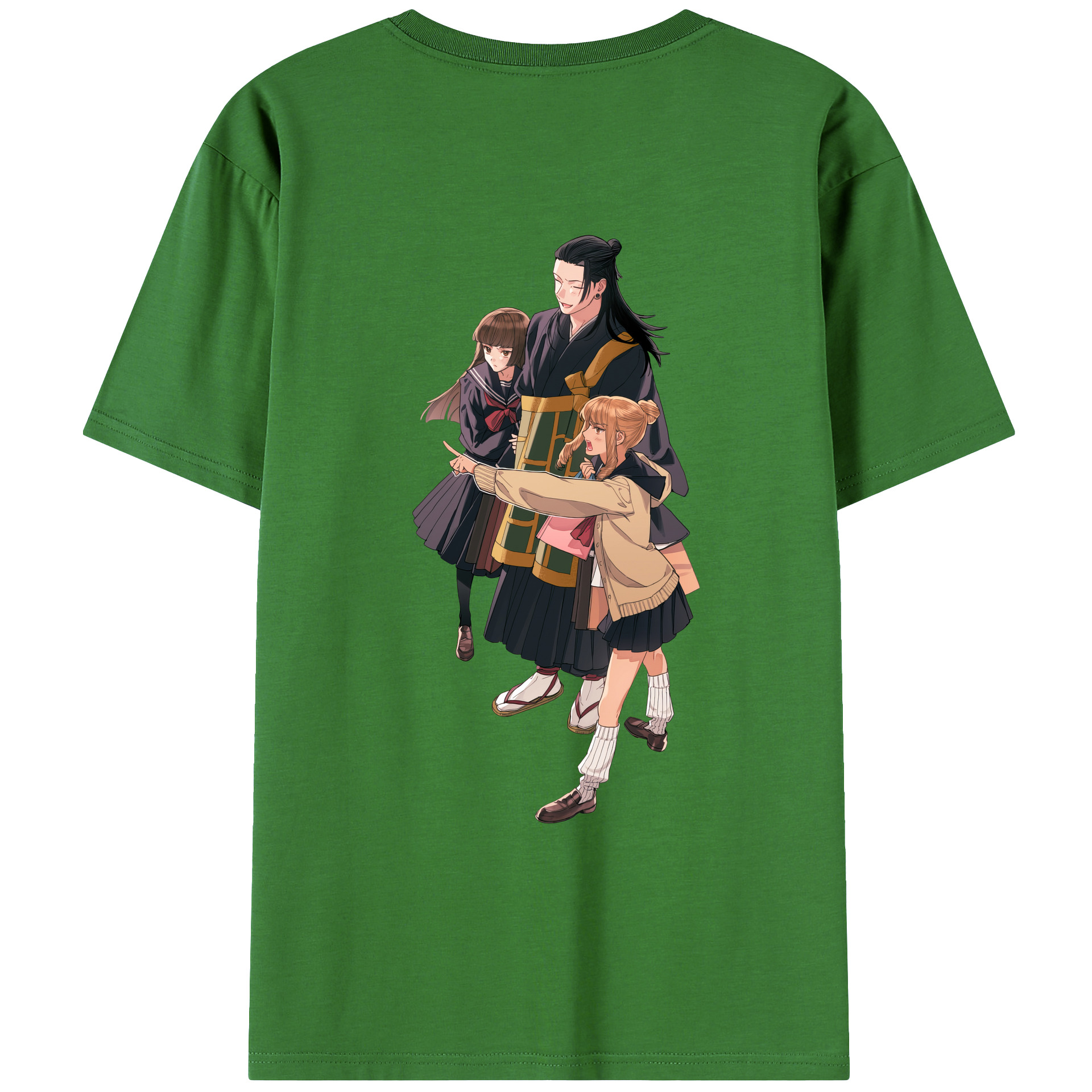 （画像用） 呪術廻戦 Jujutsu Kaisen レディース半袖Tシャツ(バックプリント)